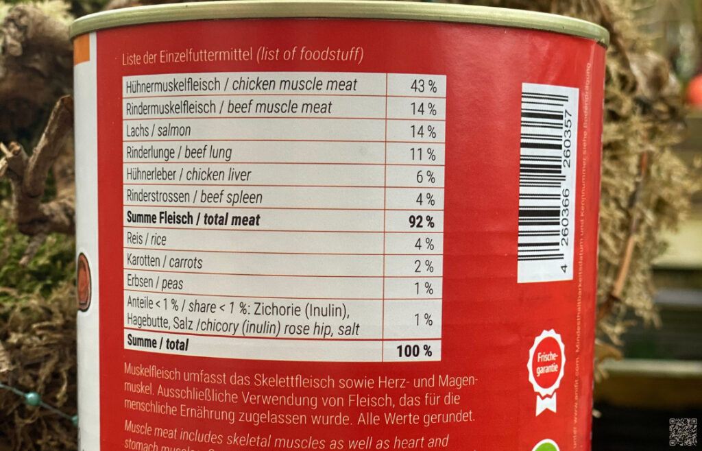 Futtermittel Deklaration-Verstehen!