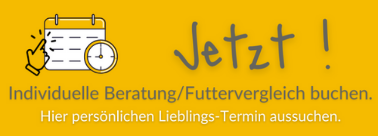 Hundefutter vergleichen. persönliche Beratung buchen.