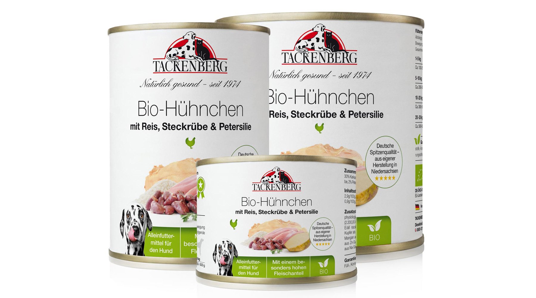 Tackenberg Bio Menüs