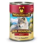 Nassfutter für Hunde von Wolfsblut. Wild mit Kartoffeln