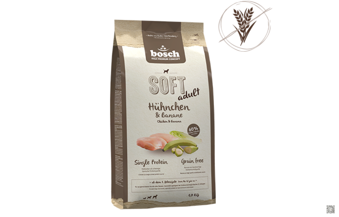 Du betrachtest gerade bosch soft Trockenfutter Hühnchen und Banane